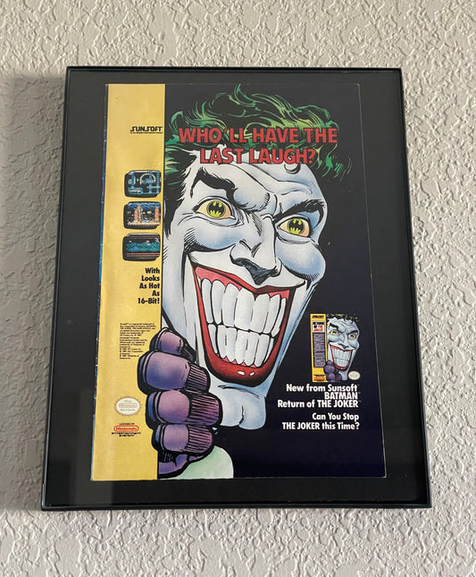 (1991) Batman Return of the Joker Nintendo Video Game